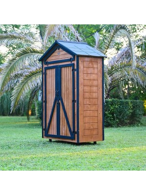 Ahşap Bahçe Depolama Dolabı 850 Lt