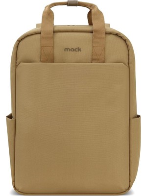 MCE-1523 Nova Eco Çevre Dostu Laptop Sırt Çantası 15.6 Inç, Ykk Fermuarlı Bilgisayar Sırt Çantası, Kadın ve Erkek Günlük Çanta, Okul ve Iş Çantası, Camel