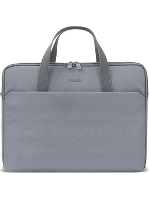 MCE-1512 Nova Eco Çevre Dostu Laptop Çantası, 15.6 Inç Bilgisayar Çantası, Kadın ve Erkek Notebook Çantası, Ykk Fermuarlı Macbook Çantası, Iş ve Evrak Çantası, Gri