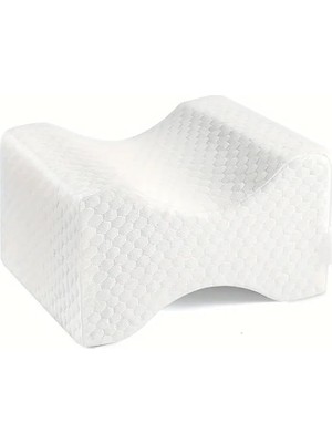 Ortopedik Diz Arası Yastığı – Visco Bacak Destek Minderi | Uyku Için Ergonomik Yan Yatma Yastığı | Ortopedik Bacak Arası Yastık