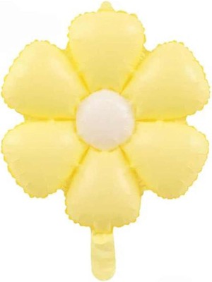 Folyo Balon Makaron Sarı 77X66 cm