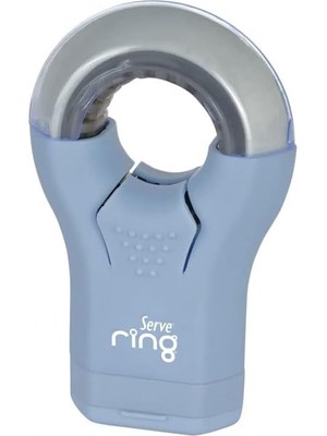 Ring Silgili Kalemtras Gok Mavi Tekli