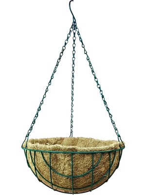 KKZ030 Koko Sepet Zincir Askılı - 30 cm Ø