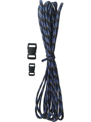 550 4mm 7 Çekirdek Outdoor Bileklik Çadır Kamp Ipi 5 Metre Havacı Kamuflaj