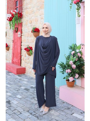 Nisum Moda Önü Dökümlü Sandy Takım