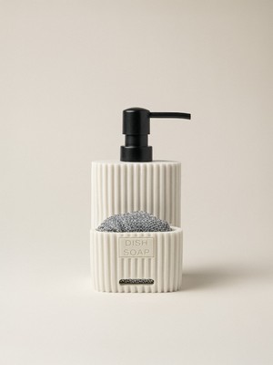 Minihol Osto Beyaz Polyresin Sıvı Sabunluk