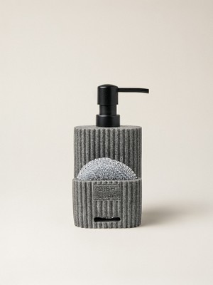 Minihol Osto Gri Polyresin Sıvı Sabunluk