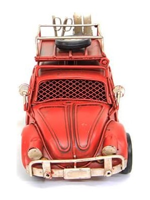 Dekoratif Metal Araba Çerçeveli ve Kumbaralı Hediyelik