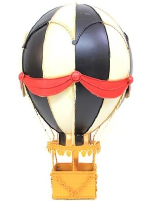 Dekoratif Metal Sıcak Hava Balonu Biblo Hediyelik