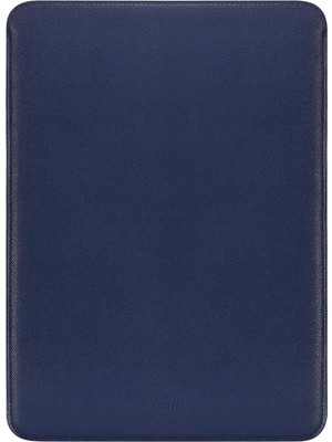 Storemax Oktaysell Comfyable Laptop Kılıfı 15 Inç MacBook Air 15" M3 Pro/max 2024 A3114 & M2 2023 A2941 ile Tam Uyumlu, Suni Deri Kılıf Kılıf, Gece Mavisi