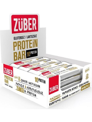 Storemax Oktaysell Züber Bademli Glutensiz Protein Bar, 40GR, 12 Adet