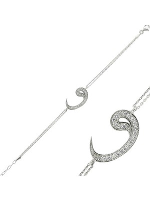 925 Ayar Gümüş Vav Bileklik