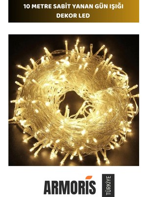 Armoris #aydınlatma Esnek Kablolu Gün Işığı Dekor Ambiyans Vitrin Organizasyon Sabit Yanan 10 Metre LED