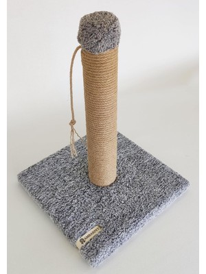 Storemax Oktaysell Tek Katlı Gri Kedi Tırmalama Tahtası