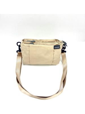 Sanmorris 4 Bölmeli Rahat Kullanım Paraşüt Kumaş Ayarlanabilir Kadın Çapraz Askılı Çanta 6011