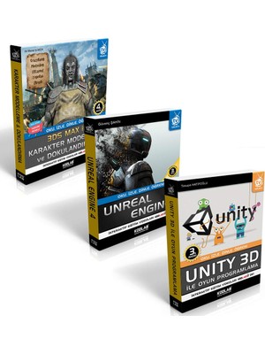 Storemax Oktaysell Oyun Programlama Seti 4 (3 Kitap)