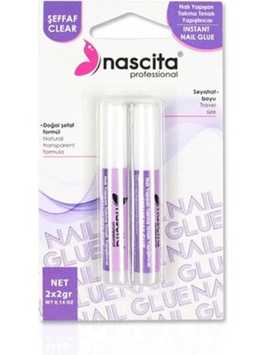 Storemax Oktaysell Nascita Şeffaf Takma Tırnak Yapıştırıcısı