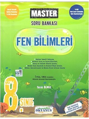 Storemax Oktaysell Okyanus 8. Sınıf Master Fen Bilimleri Soru Bankası