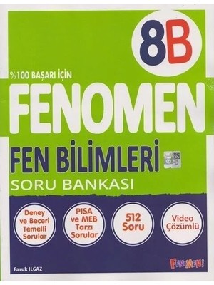 Storemax Oktaysell Fenomen 8 Fen Bilimleri Soru Bankası (B)
