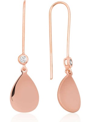 925 Ayar Gümüş Sallantılı Damla Küpe