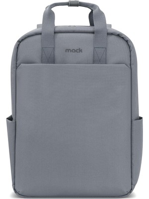 Storemax Oktaysell Mack MCE-1522 Nova Eco Çevre Dostu Laptop Sırt Çantası 15.6 Inç, Ykk Fermuarlı Bilgisayar Sırt Çantası, Kadın ve Erkek Günlük Çanta, Okul ve Iş Çantası, Gri