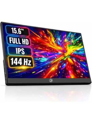 Ultrax 15.6" 144Hz Full Hd IPS Type-C Taşınabilir Monitör