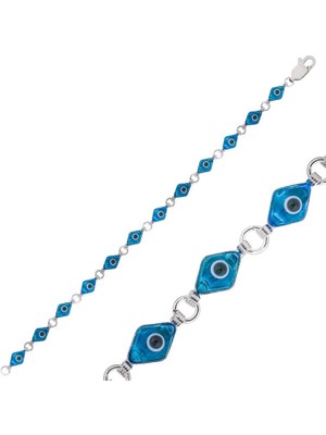 Gümüş Nazar Bayan Bileklik