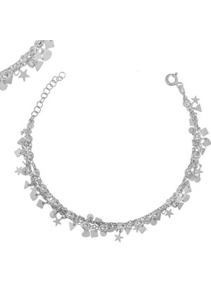 925 Ayar Gümüş Şans Bileklik