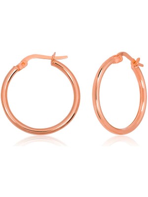 925 Ayar Gümüş Halka Kadın Küpe