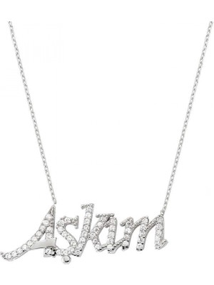 Marsilyan 925 Ayar Gümüş Aşkım Gümüş Kolye PT0460029 (72)