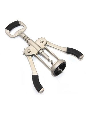 Paslanmaz Çelik Tirbuşon Açacak Şarap Açacağı