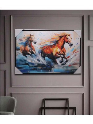 Duvara Asmalı Yağlı Boya Pano