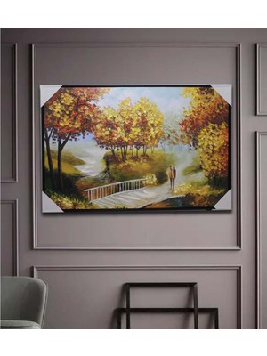 Duvara Asmalı Yağlı Boya Pano