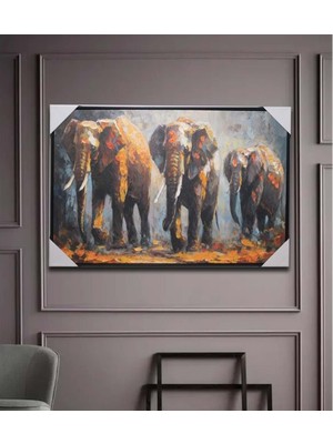 Duvara Asmalı Yağlı Boya Pano