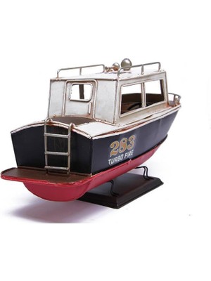 Metal Hız Botu Biblo Dekoratif Hediyelik