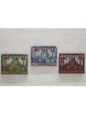 Marsilyan Sarkaçlı Istanbul Temalı Magnet - Model 4