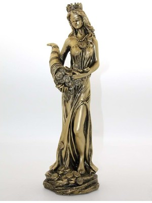 Polyester Bereket Tanrıcası Figürü Biblo