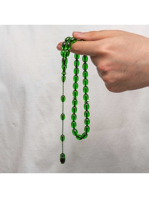 Sıkma Kehribar Tesbih