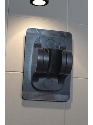 Katilus Ayarlanabilir Duş Başlığı Tutucu Güçlü Yapışkanlı Suya Dayanıklı El Duşu Tutucu