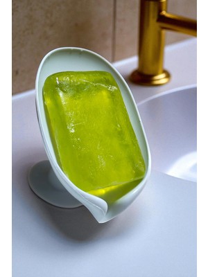 Katilus Plastik Sabunluk Vantuzlu Su Giderli