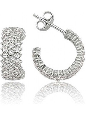 Marsilyan 925 Ayar Gümüş Tamtur Küpe EA0710015 (72)