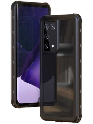 Zore Samsung Galaxy S21 Ultra Uyumlu Kılıf 1-1 Su Geçirmez Kılıf