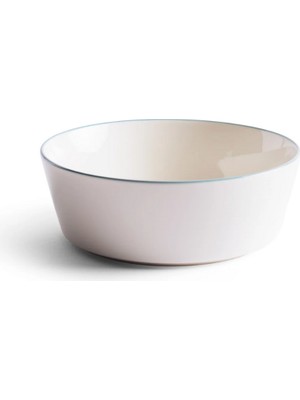 Acme Roman 4 Parça Beyaz-Mavi Küçük Bowl