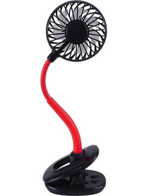 Vice Avm Portatif Işıklı Mini Klipsli Fan TG-V 7366