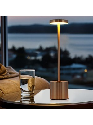 Dekoratif Şarjlı Dokunmatik Masa Lambası