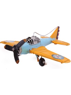 Dekoratif Metal Uçak