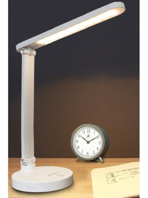 Şarjlı 40 LED Çalışma Okuma Işığı Kademeli Masa Lambası