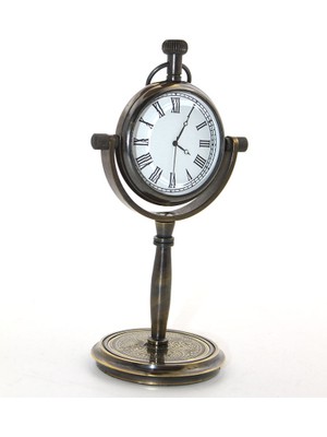 Masa Üstü Pirinç Saat