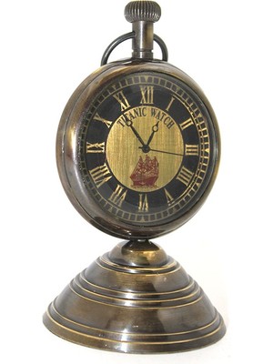 Masa Üstü Pirinç Saat