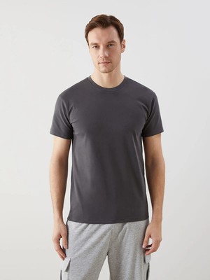 Lc Waikiki Yeni Sezon Bisiklet Yaka Kısa Kollu Erkek Atlet